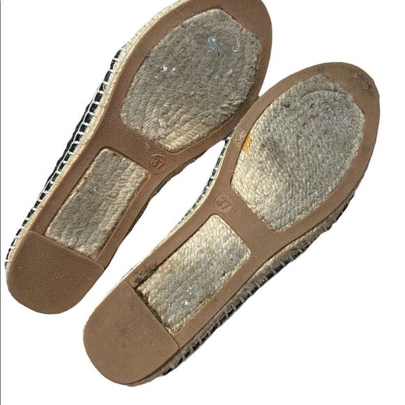 House of Harlow 1960 embroidered espadrilles size 37/ 6.5 - Picture 4 of 7